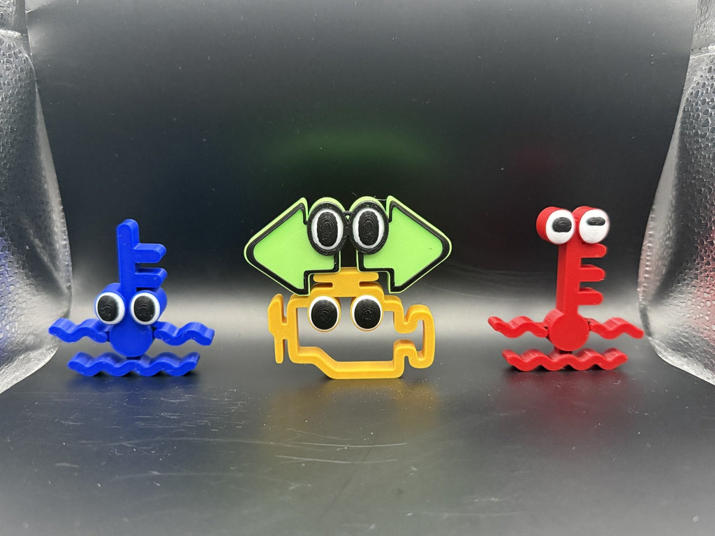 Blinky Turner | M.I.L. Pals™ | Fun Collectible Figure for Toolbox, Garage, Dashboard, Front Desk, and more! - MIL Pals ™