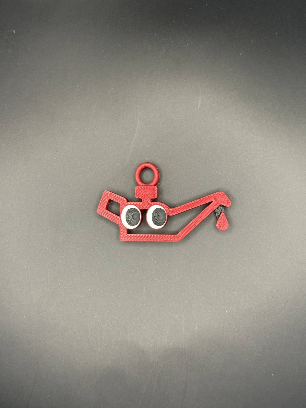 Knox N’Oil Keychain | M.I.L. Pals™ Mini Warning Light Charm - MIL Pals ™