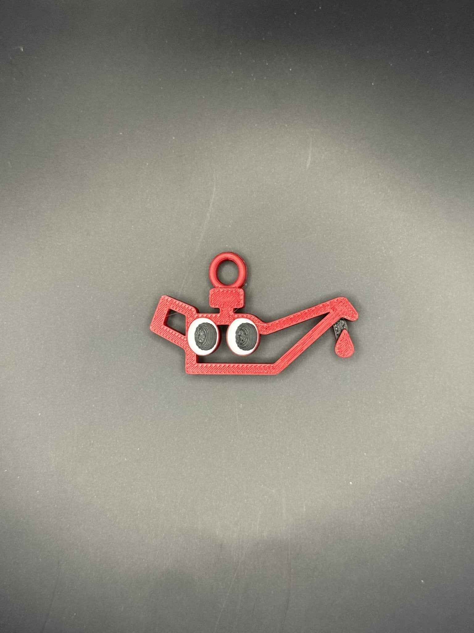 Knox N’Oil Keychain | M.I.L. Pals™ Mini Warning Light Charm - MIL Pals ™