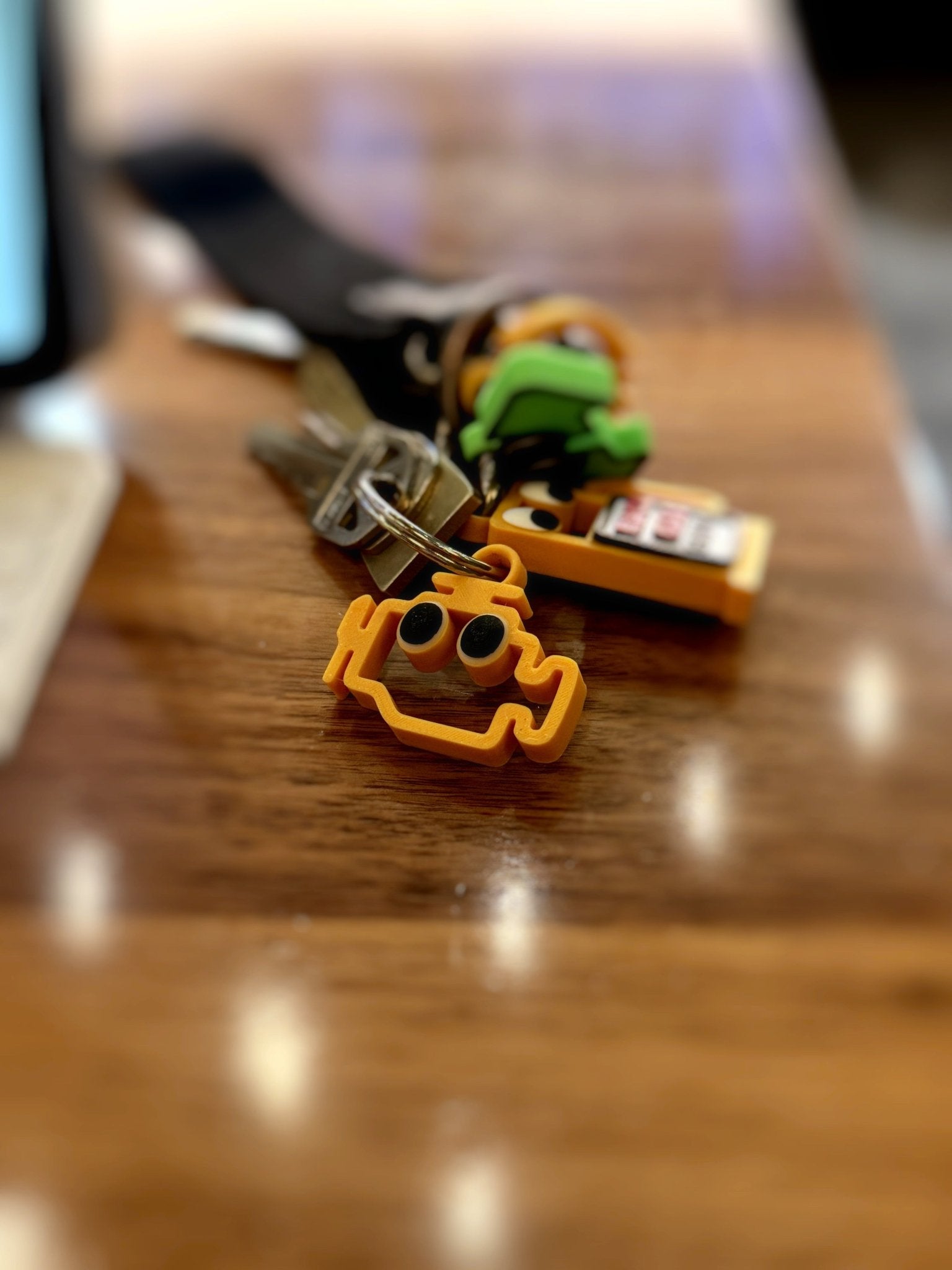 Mel Function Keychain | M.I.L. Pals™ Mini Warning Light Charm - MIL Pals ™