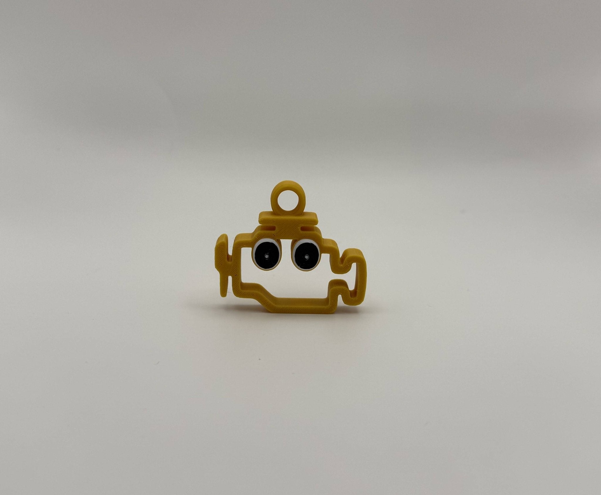 Mel Function Keychain | M.I.L. Pals™ Mini Warning Light Charm - MIL Pals ™