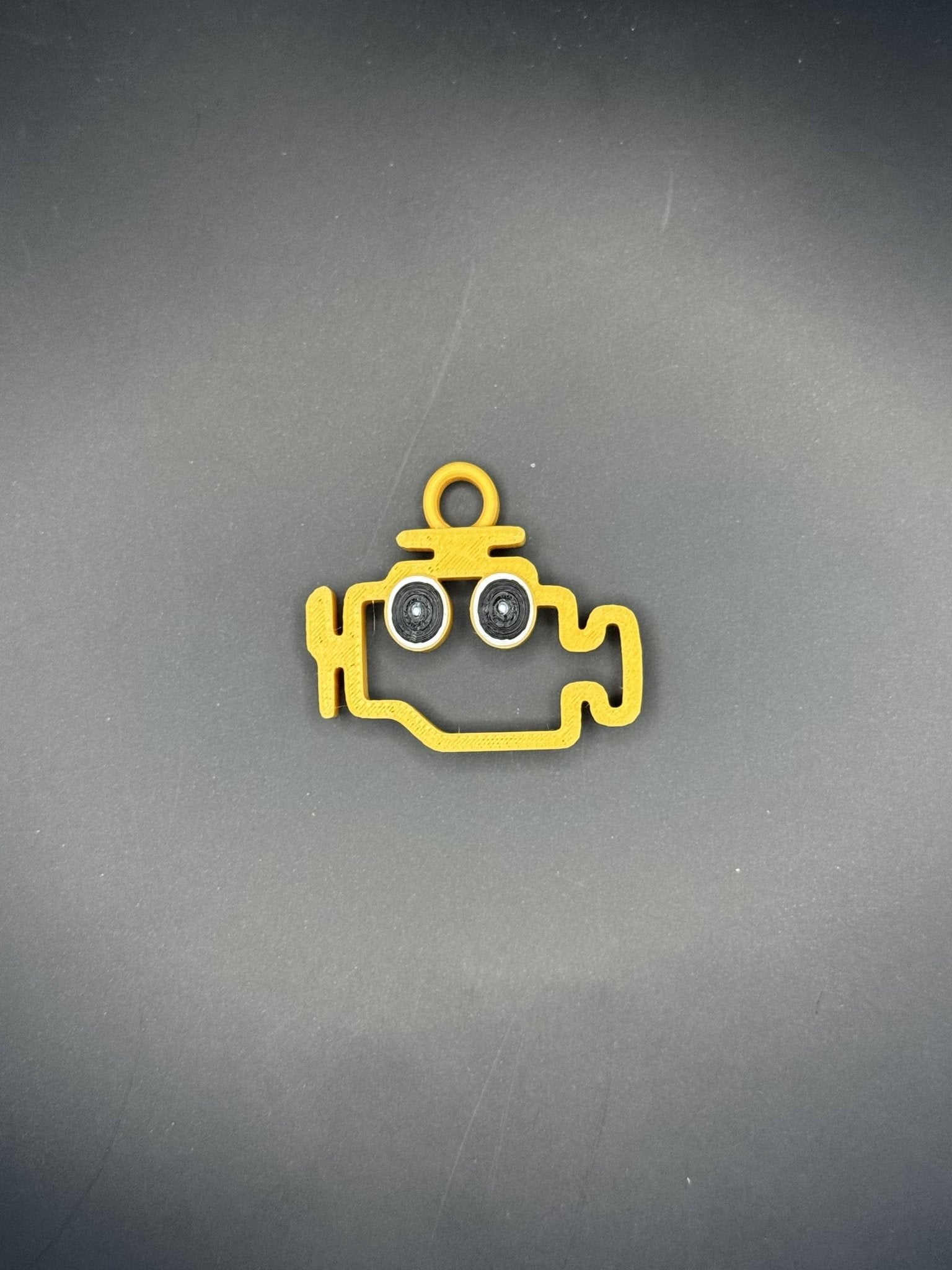 Mel Function Keychain | M.I.L. Pals™ Mini Warning Light Charm - MIL Pals ™