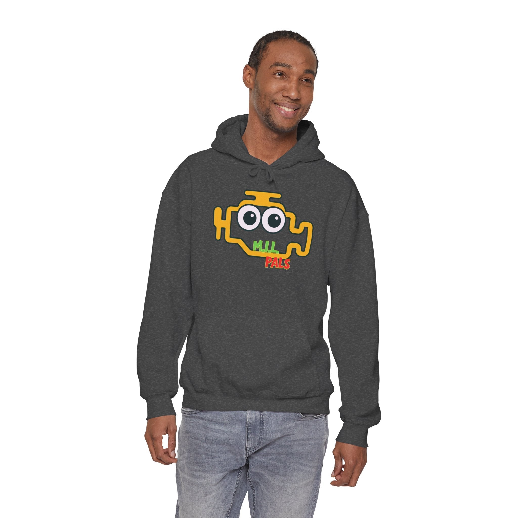 MIL Pals™ Mel Function Hoodie | Cozy Graphic Sweatshirt for Car Lovers & Everyday Comfort - MIL Pals ™