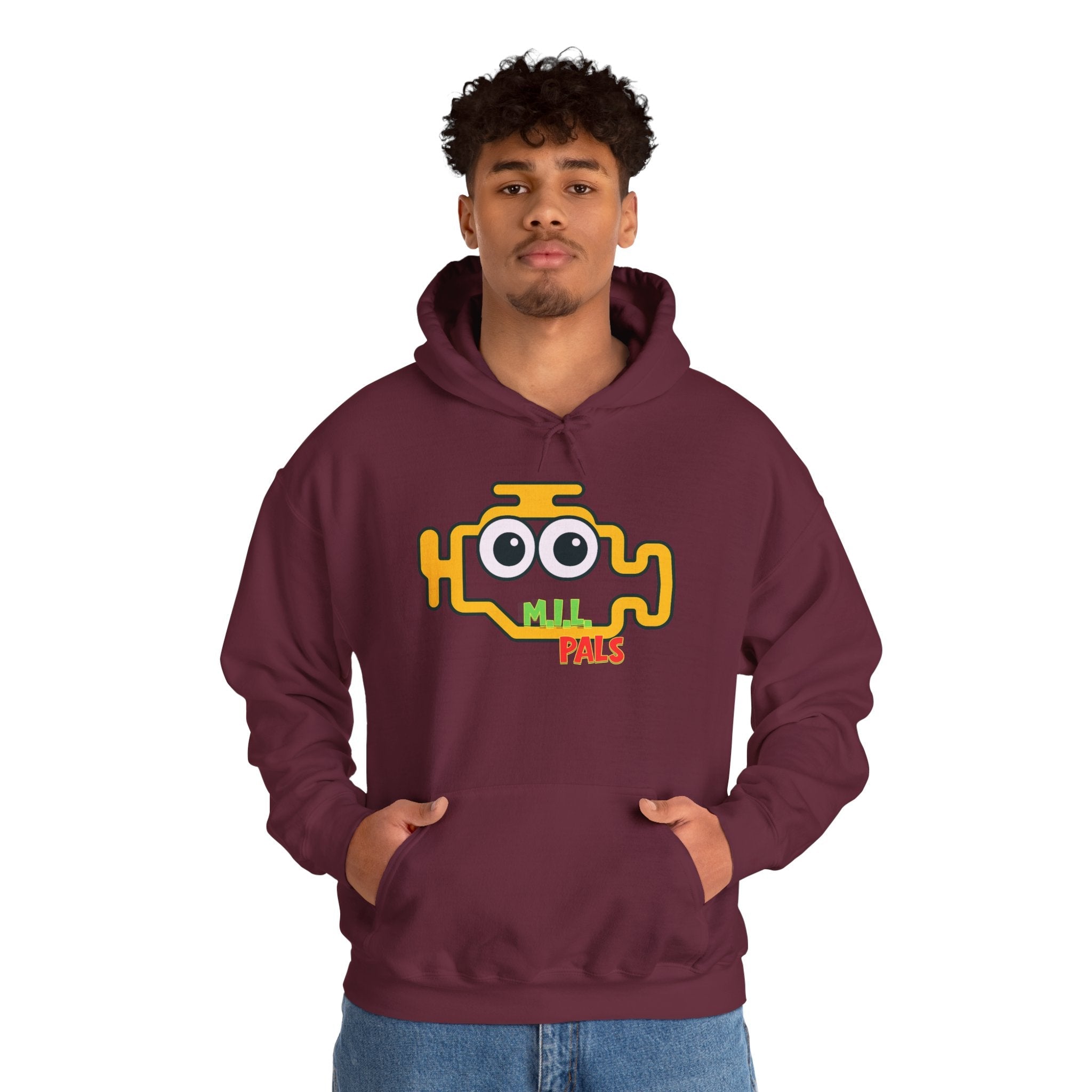 MIL Pals™ Mel Function Hoodie | Cozy Graphic Sweatshirt for Car Lovers & Everyday Comfort - MIL Pals ™