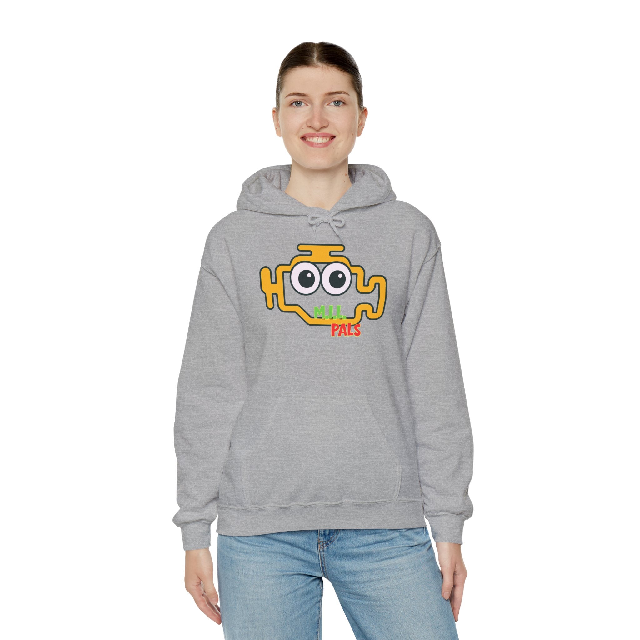 MIL Pals™ Mel Function Hoodie | Cozy Graphic Sweatshirt for Car Lovers & Everyday Comfort - MIL Pals ™