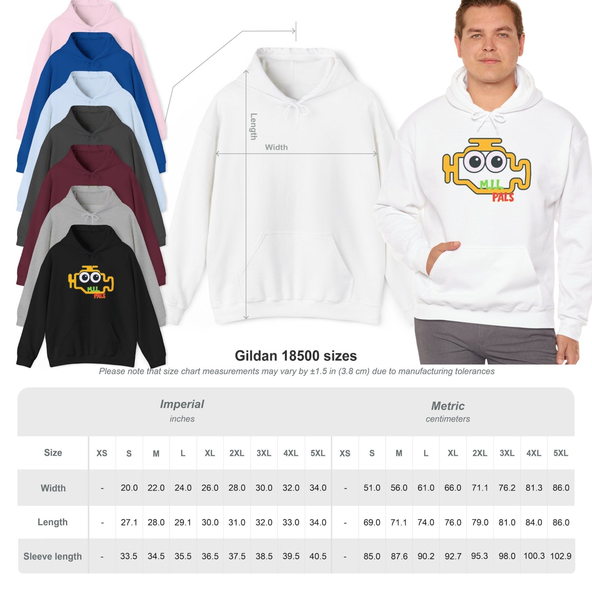 MIL Pals™ Mel Function Hoodie | Cozy Graphic Sweatshirt for Car Lovers & Everyday Comfort - MIL Pals ™