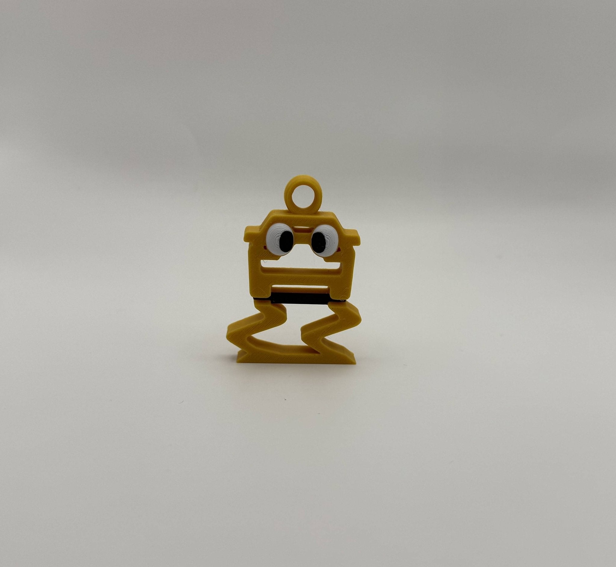 Slick Gripson Keychain | M.I.L. Pals™ Mini Warning Light Charm - MIL Pals ™