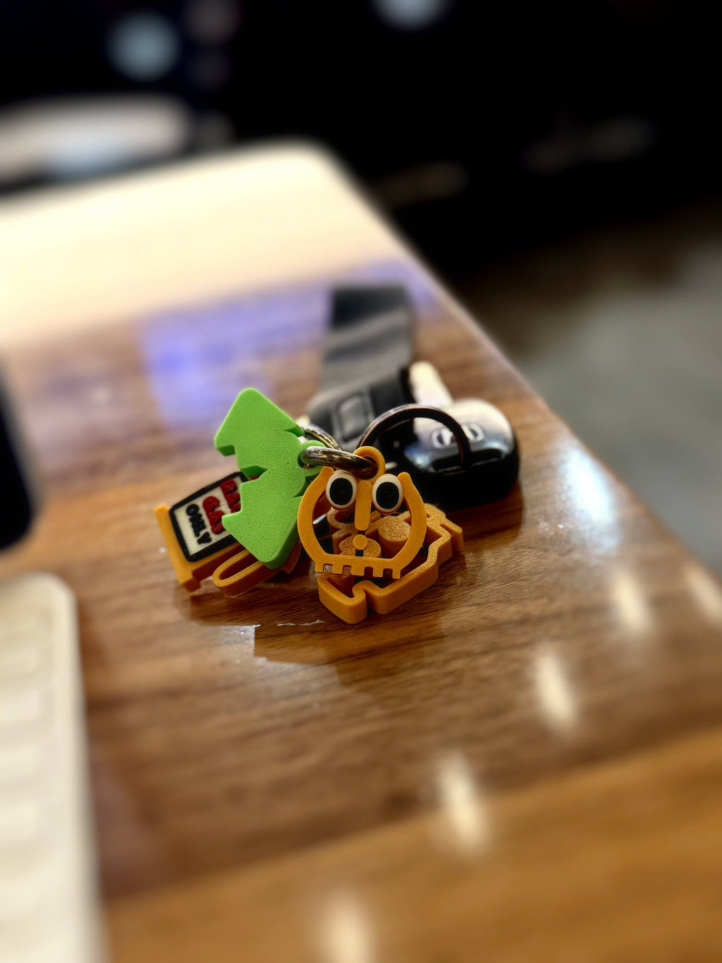 Tye Lo Keychain | M.I.L. Pals™ Mini Warning Light Charm - MIL Pals ™