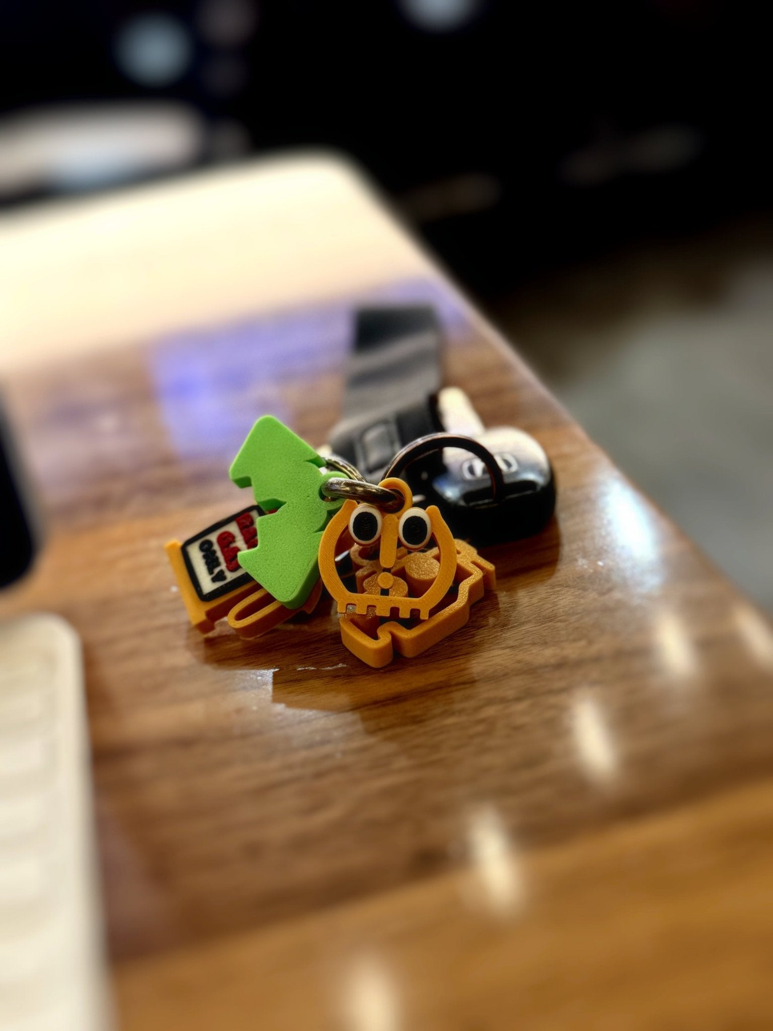 Tye Lo Keychain | M.I.L. Pals™ Mini Warning Light Charm - MIL Pals ™