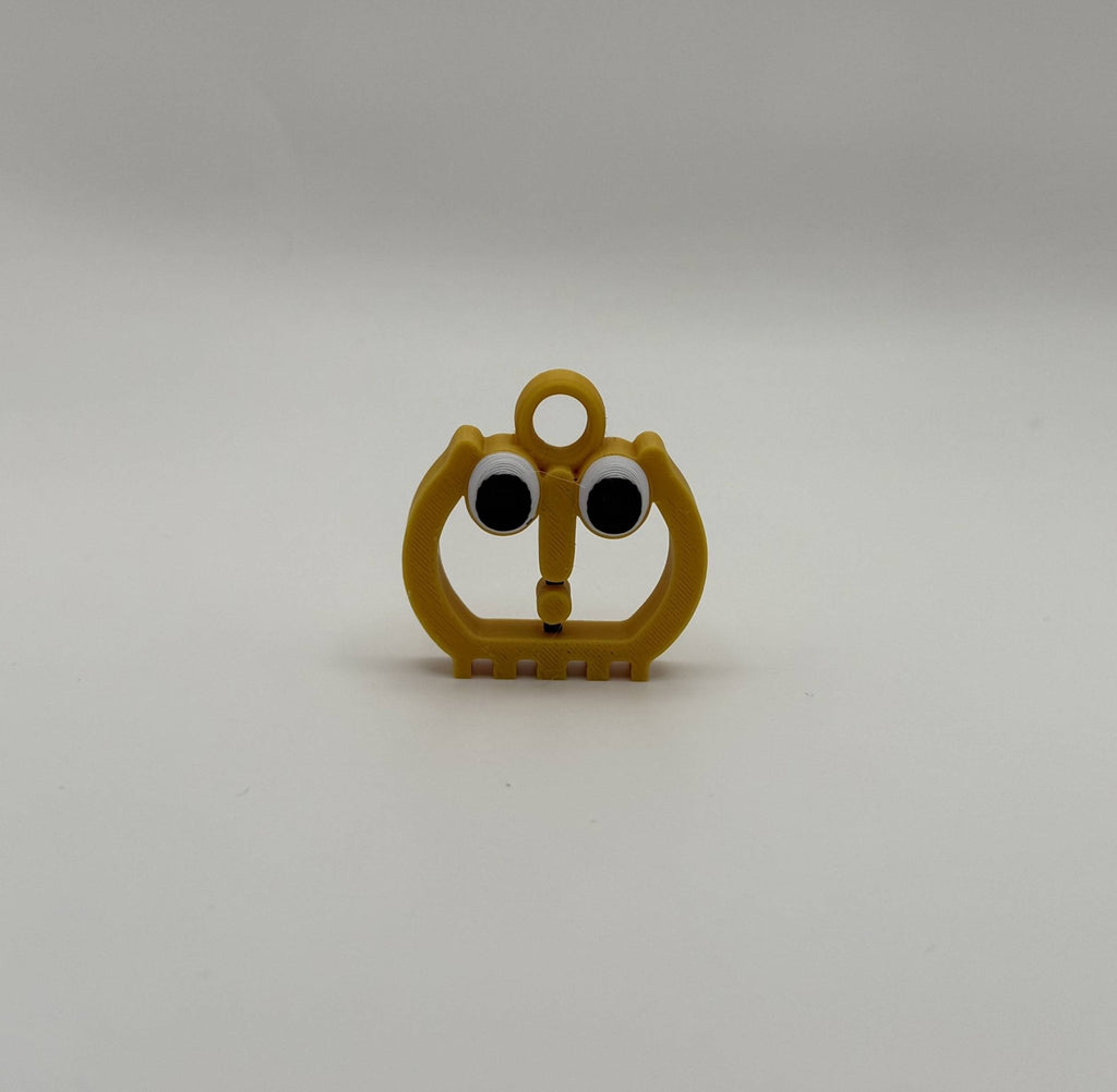 Tye Lo Keychain | M.I.L. Pals™ Mini Warning Light Charm - MIL Pals ™